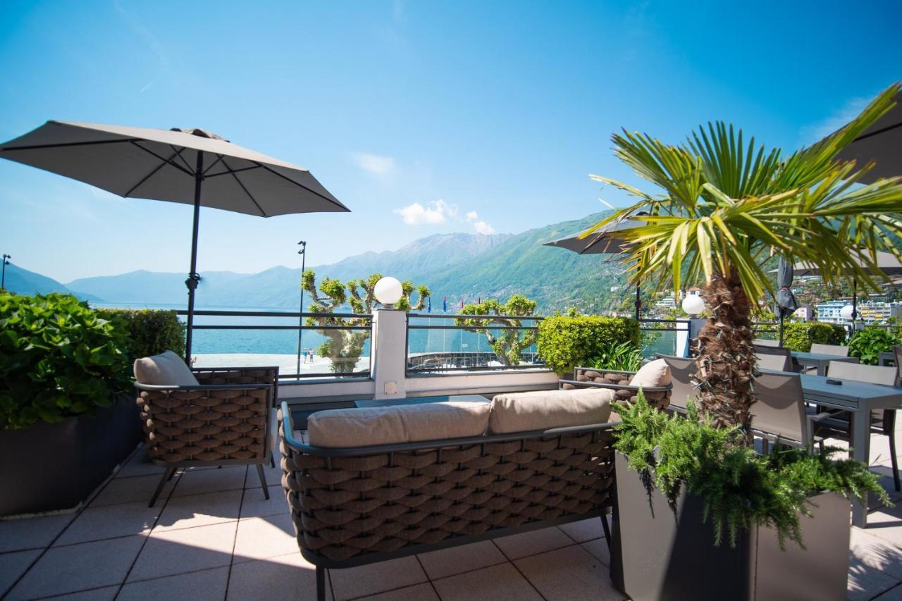Hotel La Meridiana, Lake & Spa Ascona Exteriér fotografie